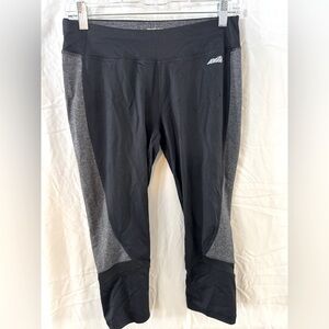 Avia Black and Gray Athletic Leggings